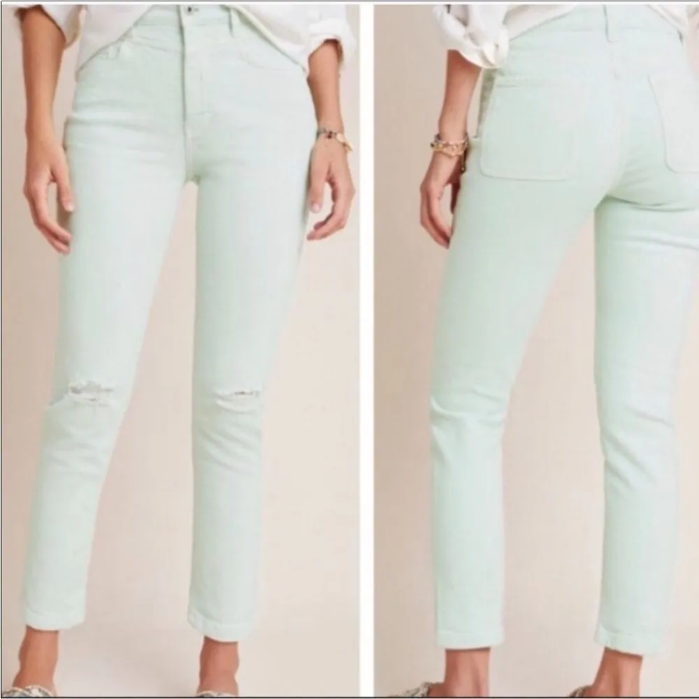 Anthropologie Pilcro and Letterpress High Rise Slim Jeans - Image 5