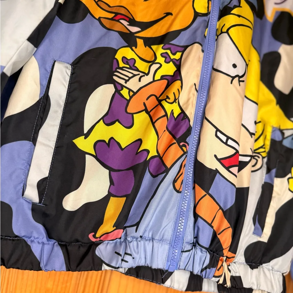 Members Only x Nickelodeon Rugrats Sherpa Jacket Y2K Angelica 90s - Image 4