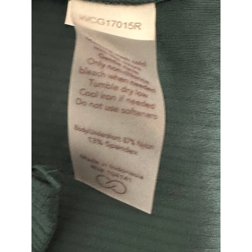 Calia Skirt Women XXL NWT Green Deep Aqua 15" Ribbed Slit Mini Skort Golf - Image 10