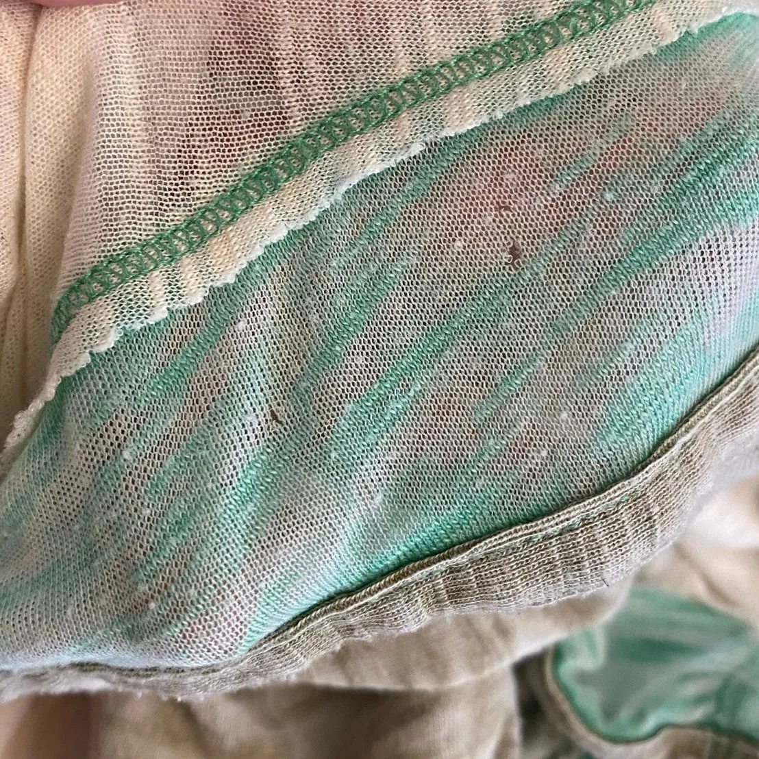 Free People‎ We The Free Charleston Color Block Oversized Tunic Womens Size S - Image 9