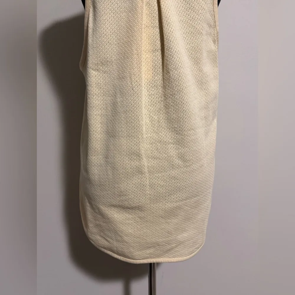 NWT Varley Light Yellow Arlee Mesh Breathable Tank Top size small - Image 9