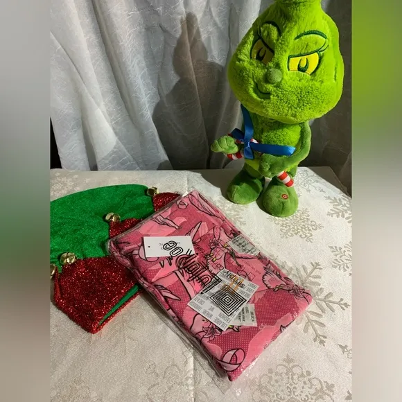 Lularoe TC Pink Breast Cancer Dove Lily Leggings - Image 2