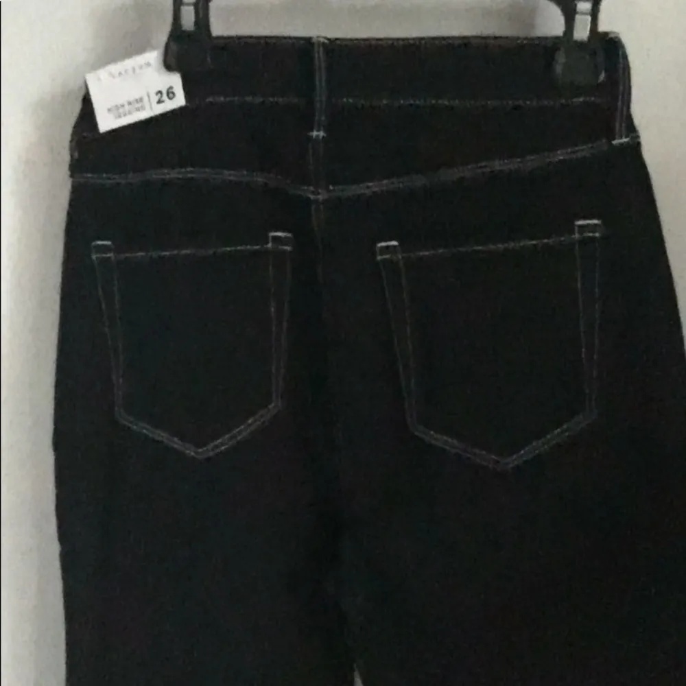 New PacSun Black High Rise 5-Pocket Denim Stretch Jegging Jean - Image 6