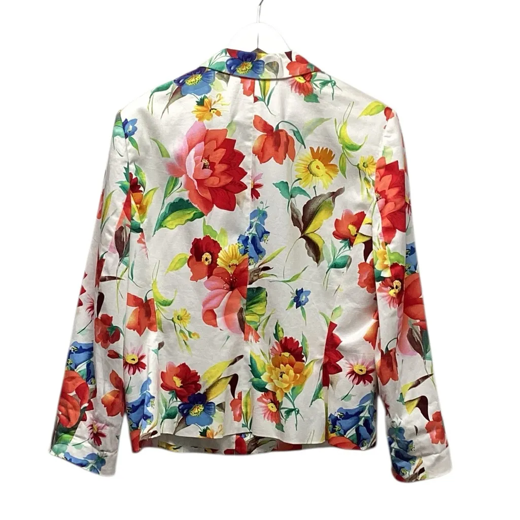 Rena Rowan Floral Blazer. Size 16 - Image 2
