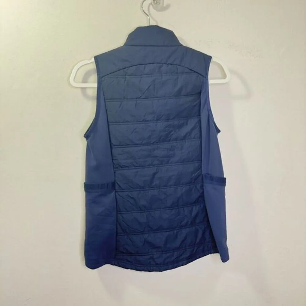Avia Outdoor Work Zipper Vest Women’s  Blue Size Small  Fall‎ Full Zip Jacket - Image 3