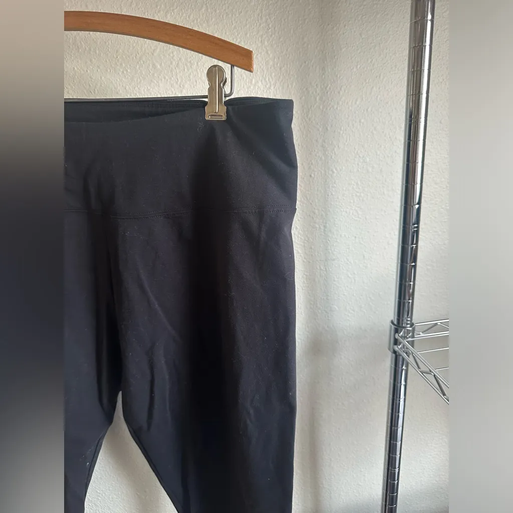 Soft Surroundings  BLACK Leggings. - Image 4