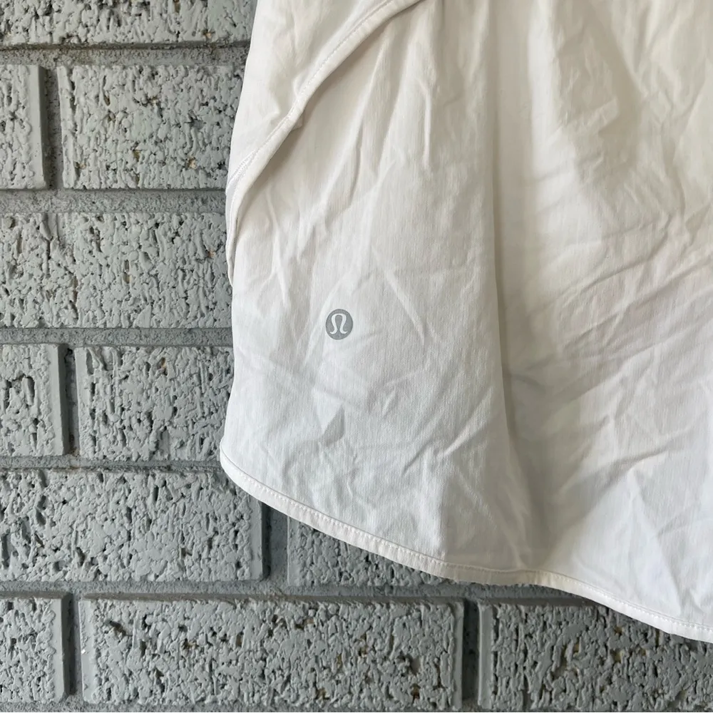 Lululemon Hotty Hot High-Rise Skirt White Size 6 Golf Tennis Skirt - Image 9