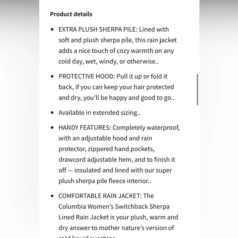 Columbia Womens Switchback Sherpa Lined Jacket | Olive Green small winter coat​ - Image 12