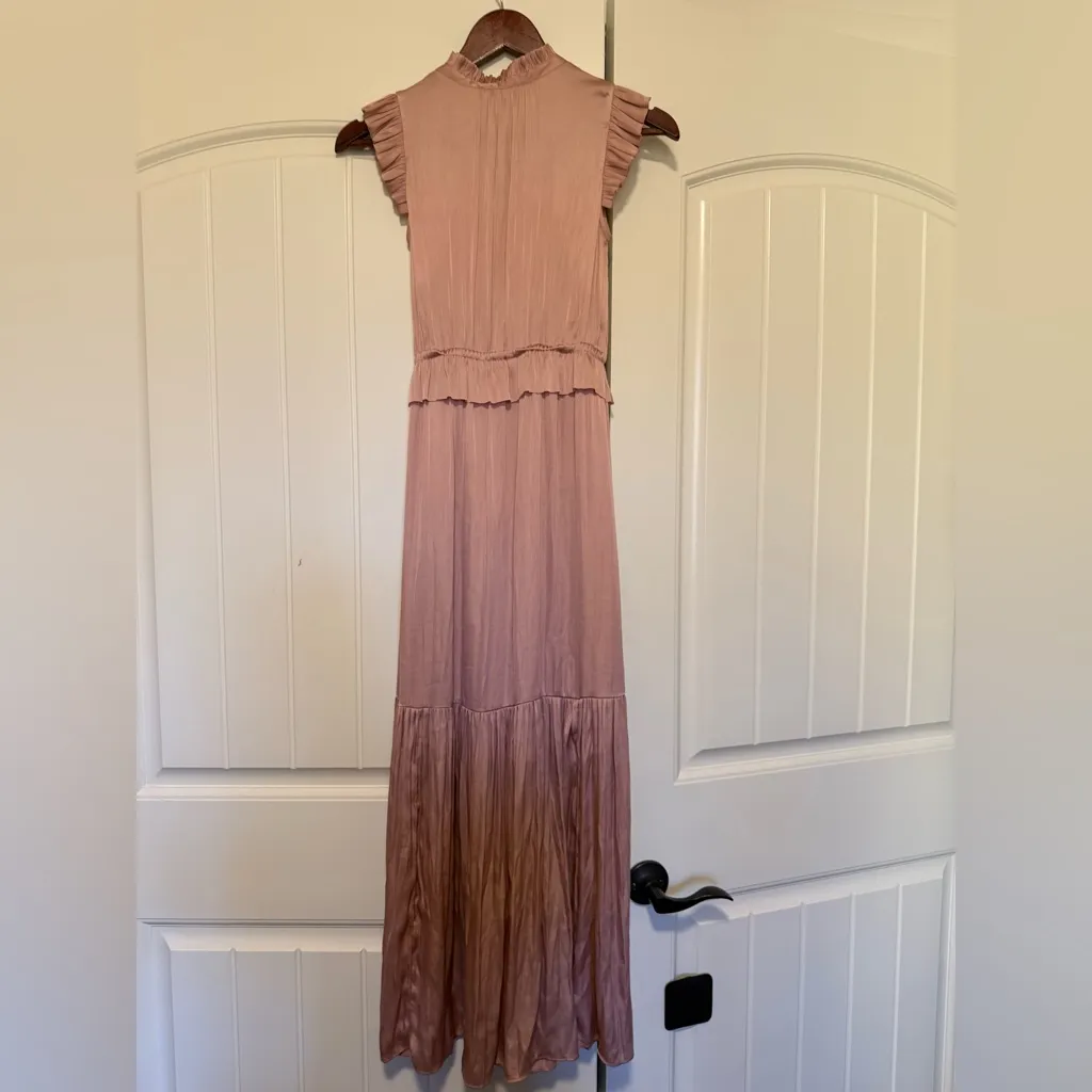 Banana Republic Soft Pink Maxi Dress - Image 8
