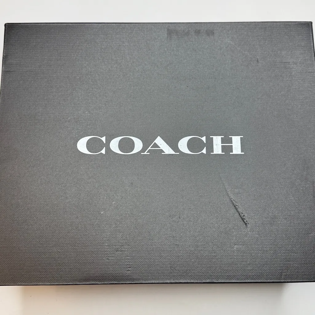 COACH Brynn Double-Band Sporty Lug-Sole Leather Sandals- Size 8.5 - Image 5