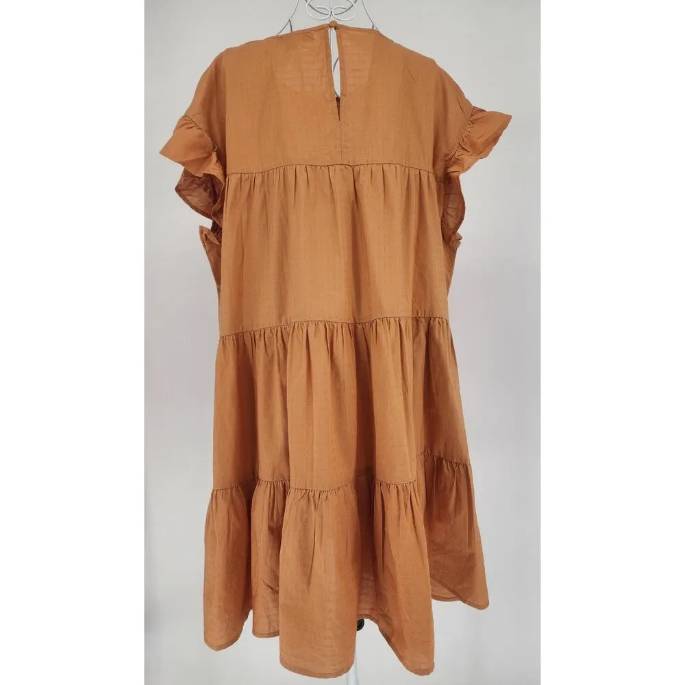 Jack & Avery Tiered Ruffle Baby Doll Dress - Image 9