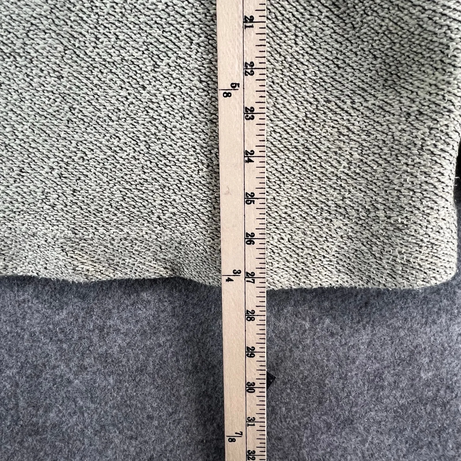 Soft Surroundings Sweater M Khaki Tan Black Cowl Neck Cotton Blend Pullover - Image 9