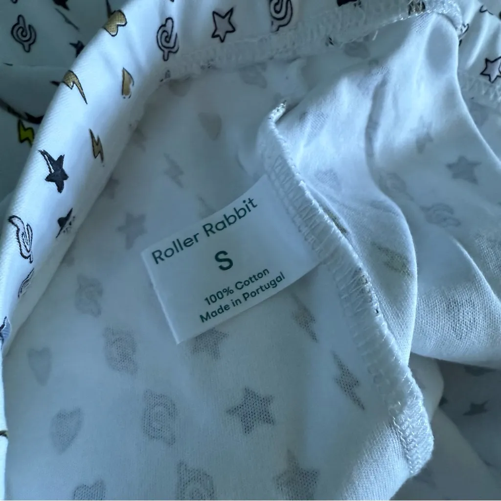 Peloton x Roller Rabbit Heart Star Lightning Bolt Pajamas - Image 13