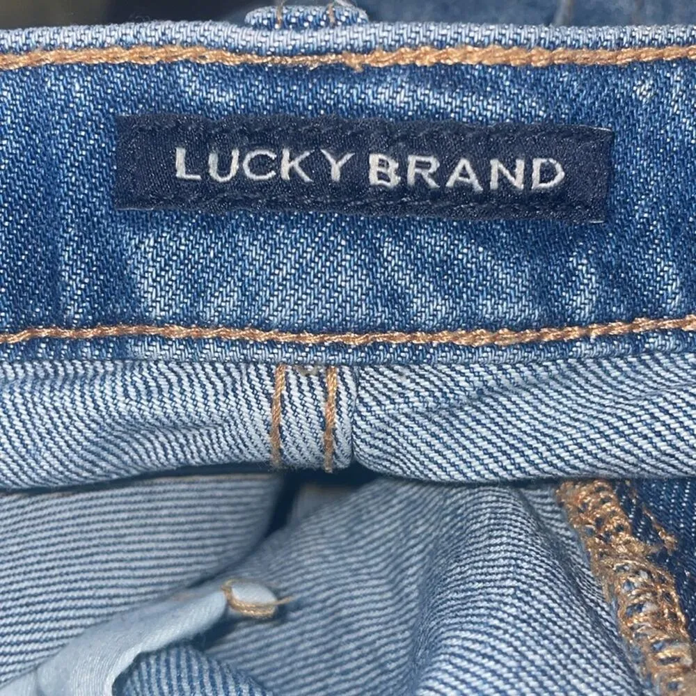 Lucky Brand Women’s 10 / 30 Drew Jeans High Rise Mom Jeans - Image 3