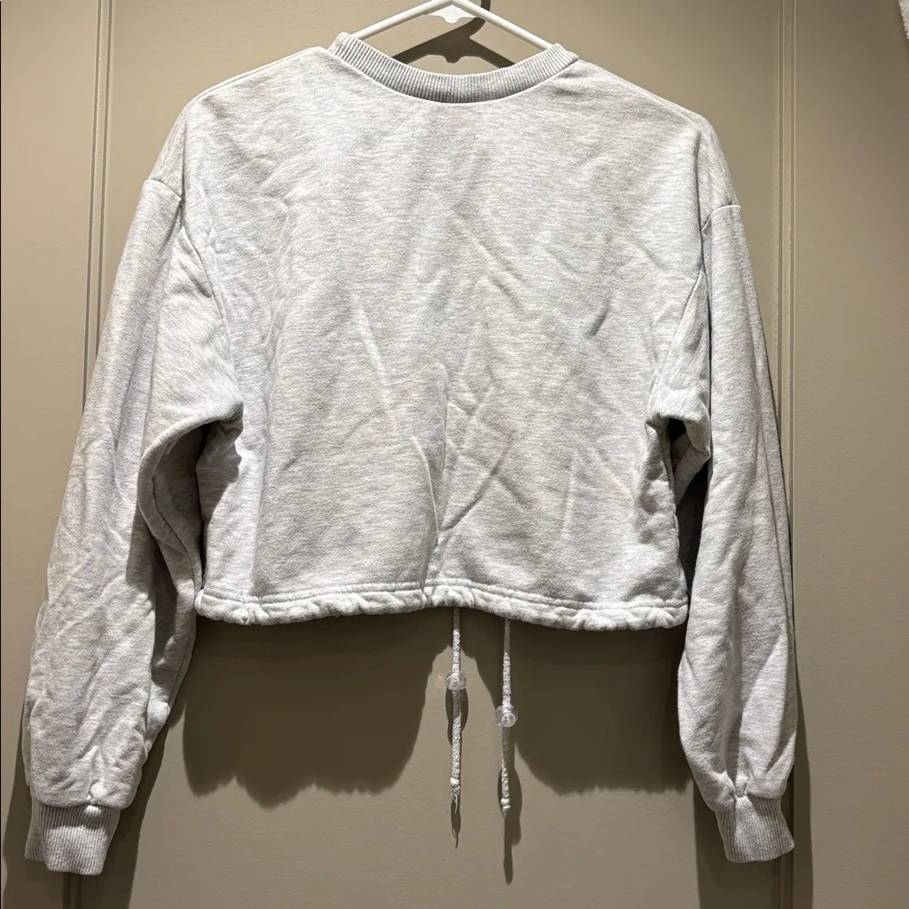 Local Heroes Revolve Sweatshirt cropped drawstring athleisure loungewear - Image 4