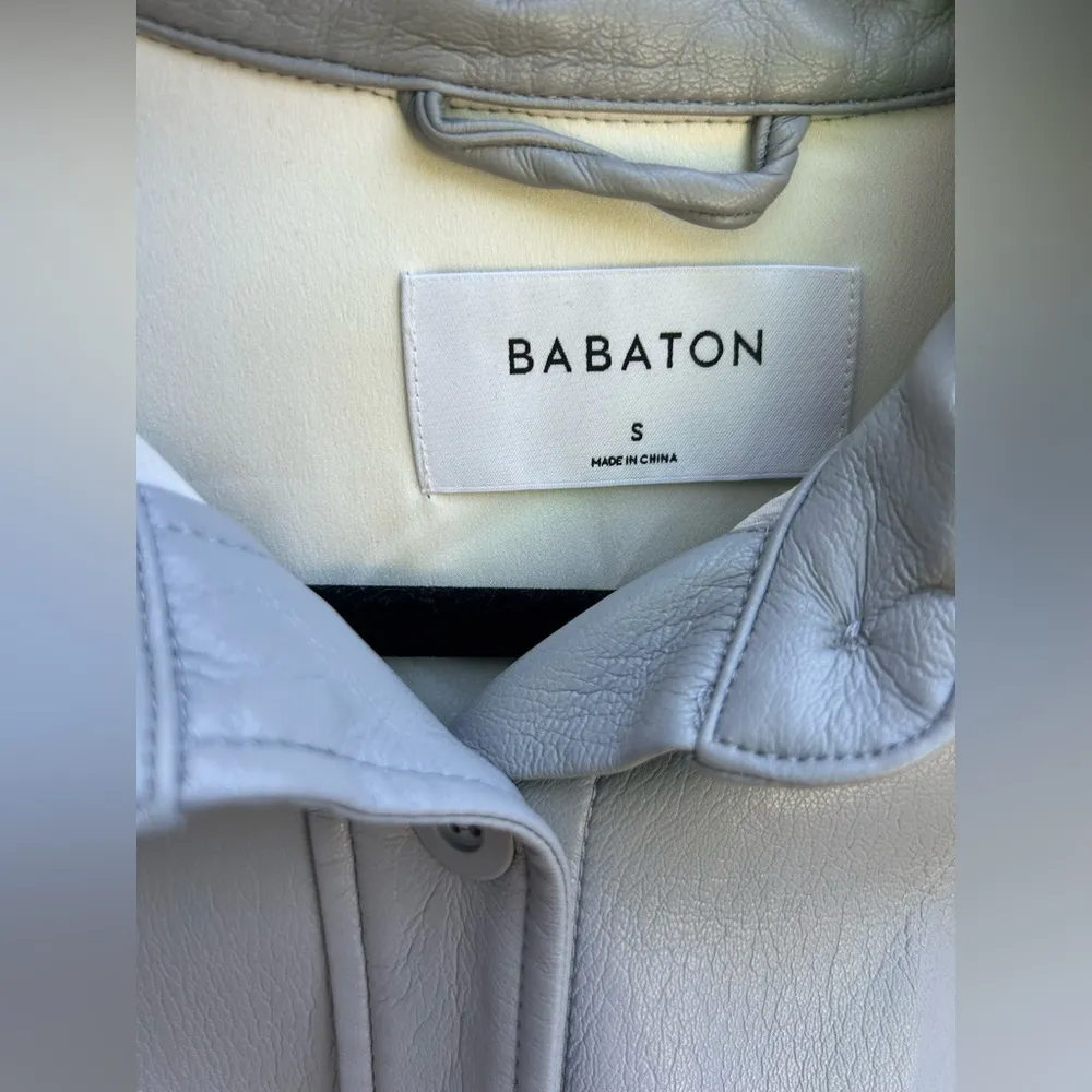 COPY - Aritzia Babaton Pelli Vegan Leather Jacket - Image 3