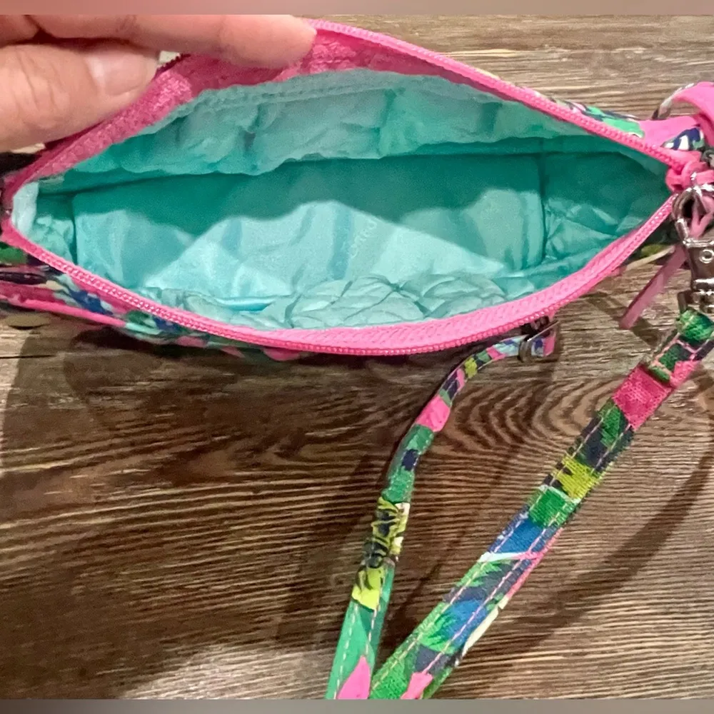 Vera Bradley Pink Tropical Paradise “Frannie” Small Crossbody Bag/Purse-NWOT - Image 7