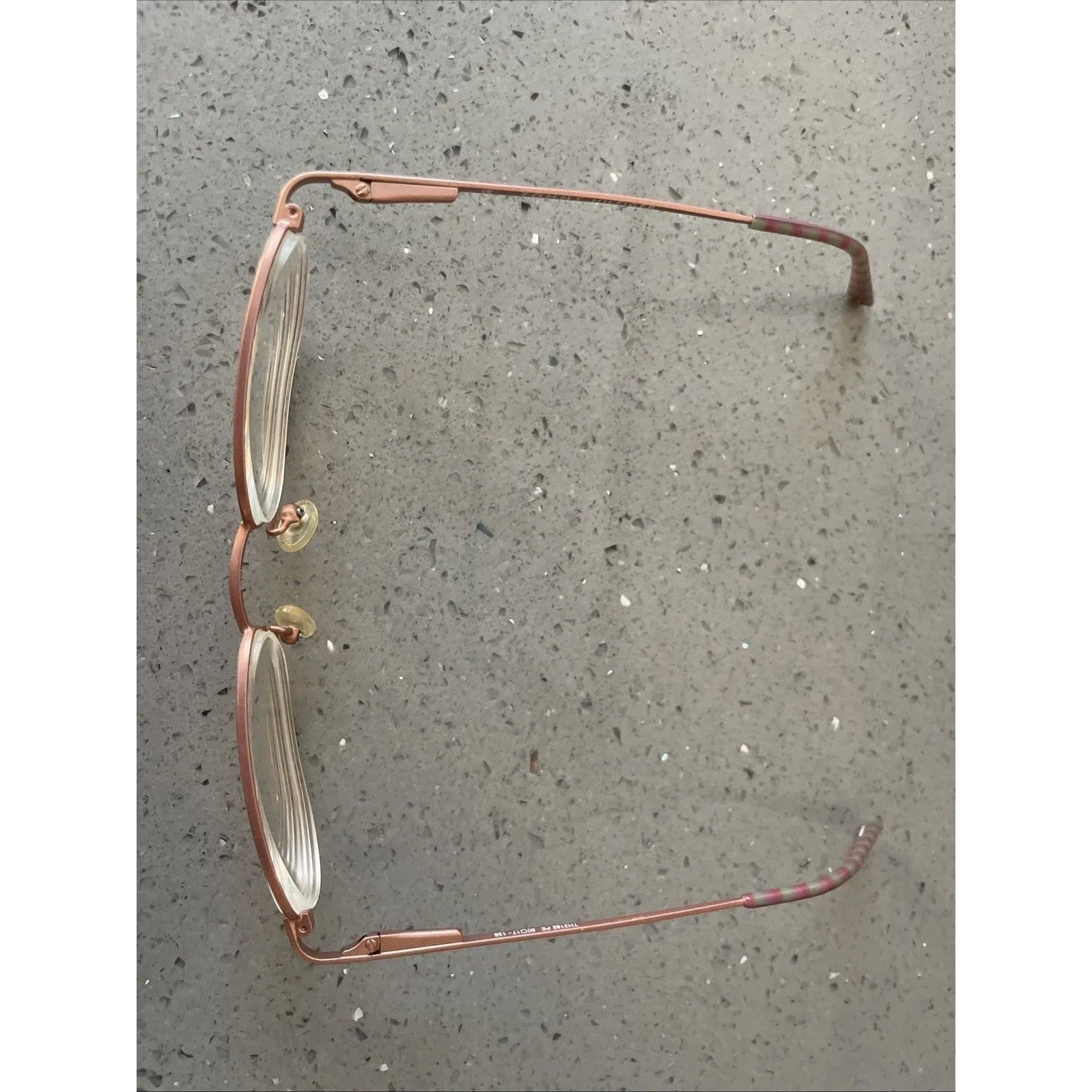 Tommy Hilfiger TH3182 PE Eyeglasses 50-17-135 FRAMES ONLY pink full rim green - Image 2