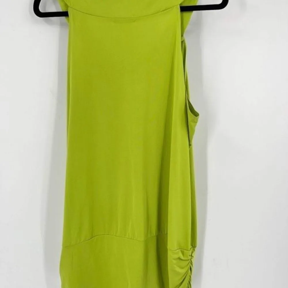 Maurices‎ Y2K Beaded Stretch Layering Tank Top Size Large XL Long green blue - Image 4