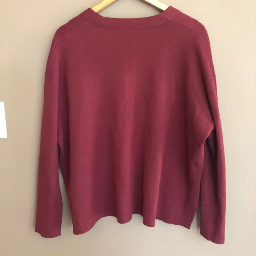 Michael Stars NWT  Milano V Neck Dolman Sweater‎ M - Image 11