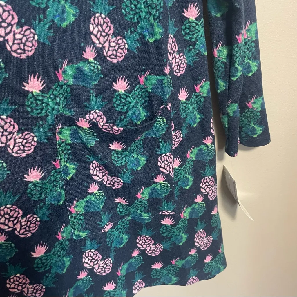Lularoe Caroline Cardigan Pineapple Print NWT - Image 6