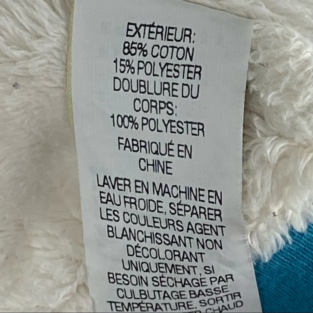 L.L. BEAN Aqua Blue Fleeced Lined Full Front Zipper Vest, Size XS - Image 4