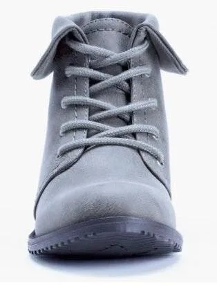 Sonoma Life Style Fold-Over Gray Boots - Size 10 - Image 6