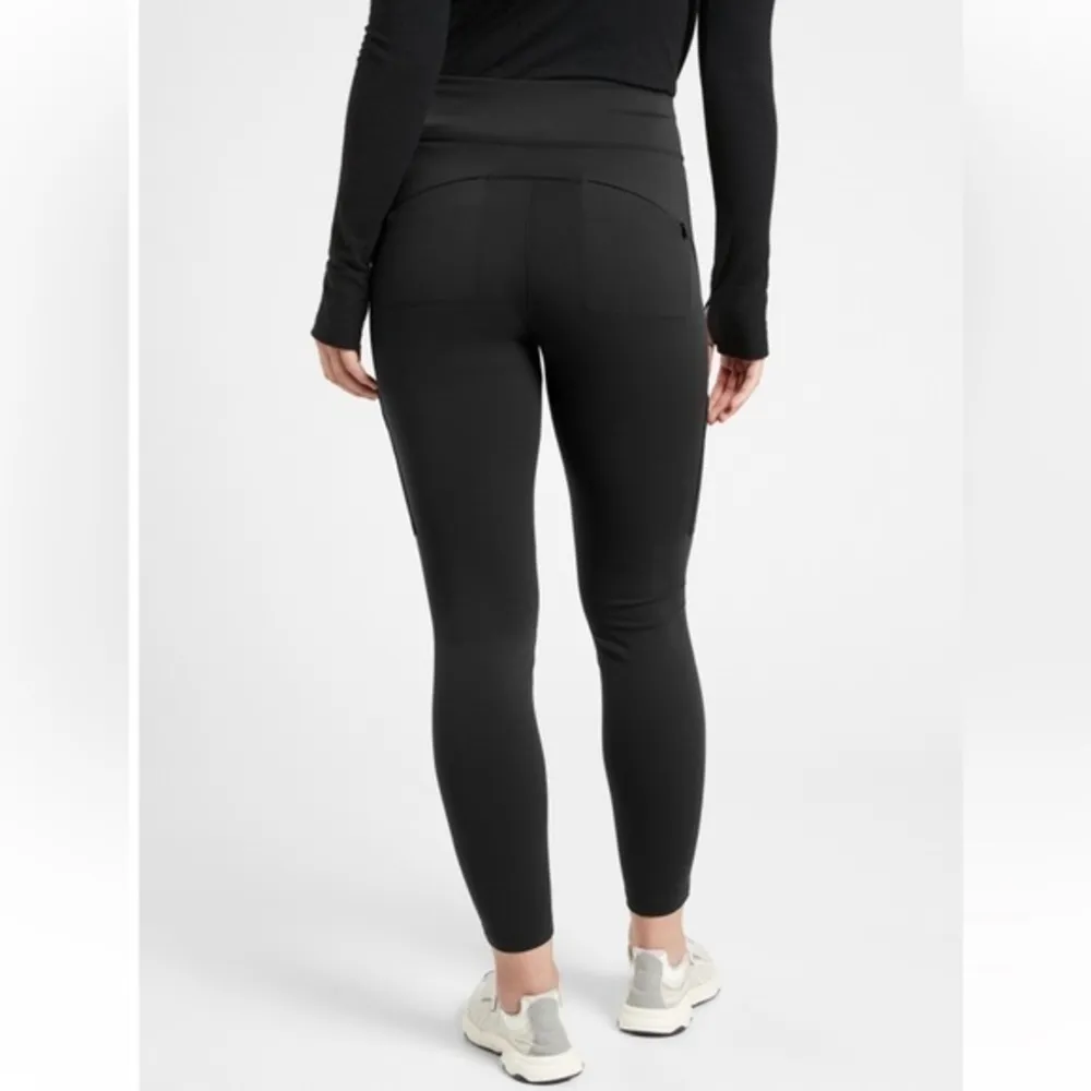 $119 Athleta Black Headlands Hybrid Cargo II Tights ( 2‎ ) - Image 2