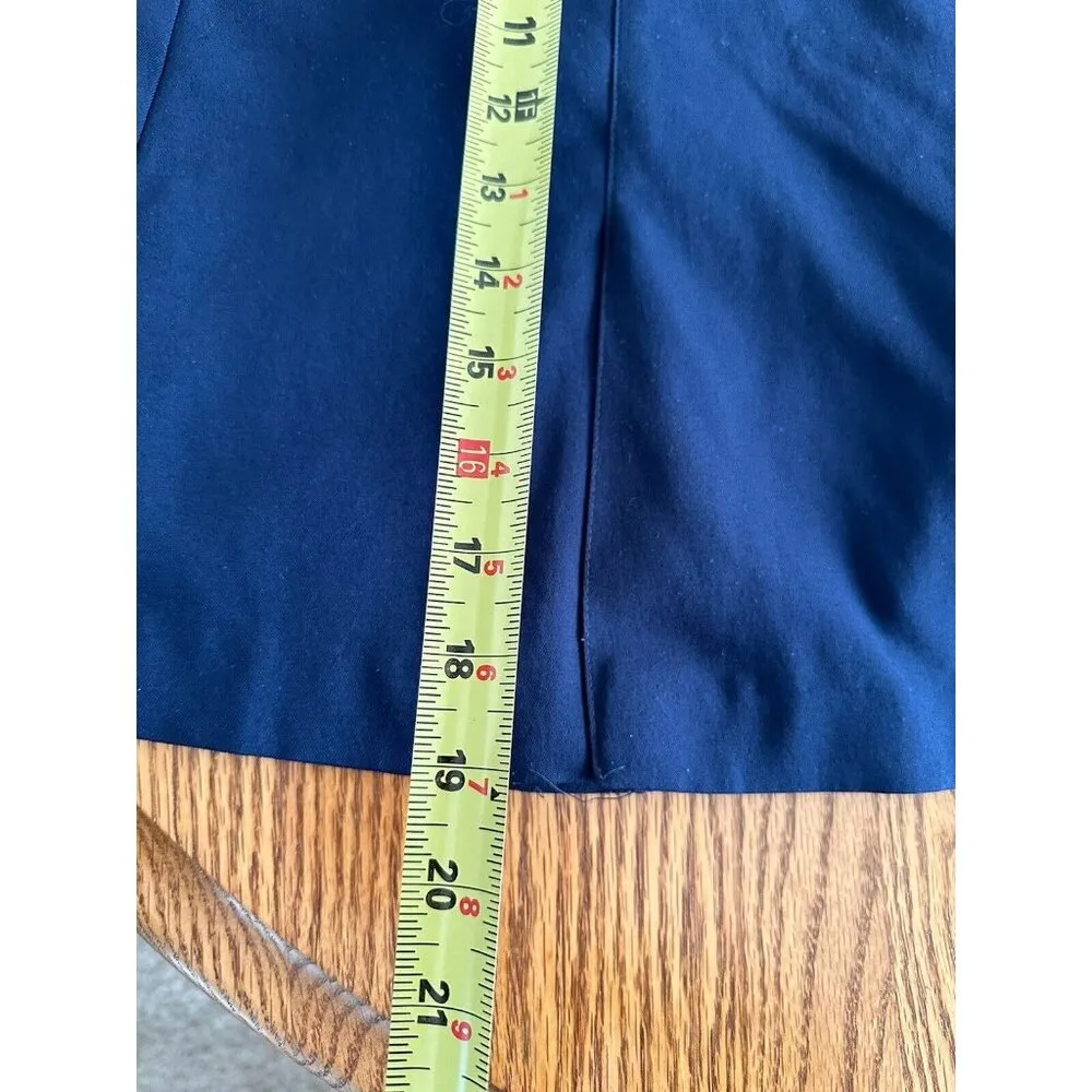 Lilly’s Women’s Skort Golf Tennis Prep Front Slit Vintage Size 10 Active Wear Blue - Image 10