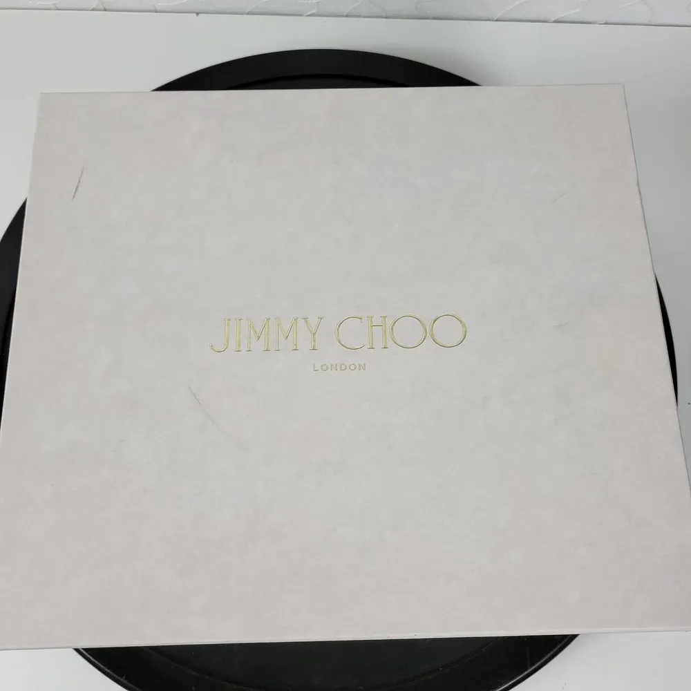 Jimmy Choo Hermione Platform Women Sandals Size 41 US11 Tan Leather Open Toe NEW - Image 13