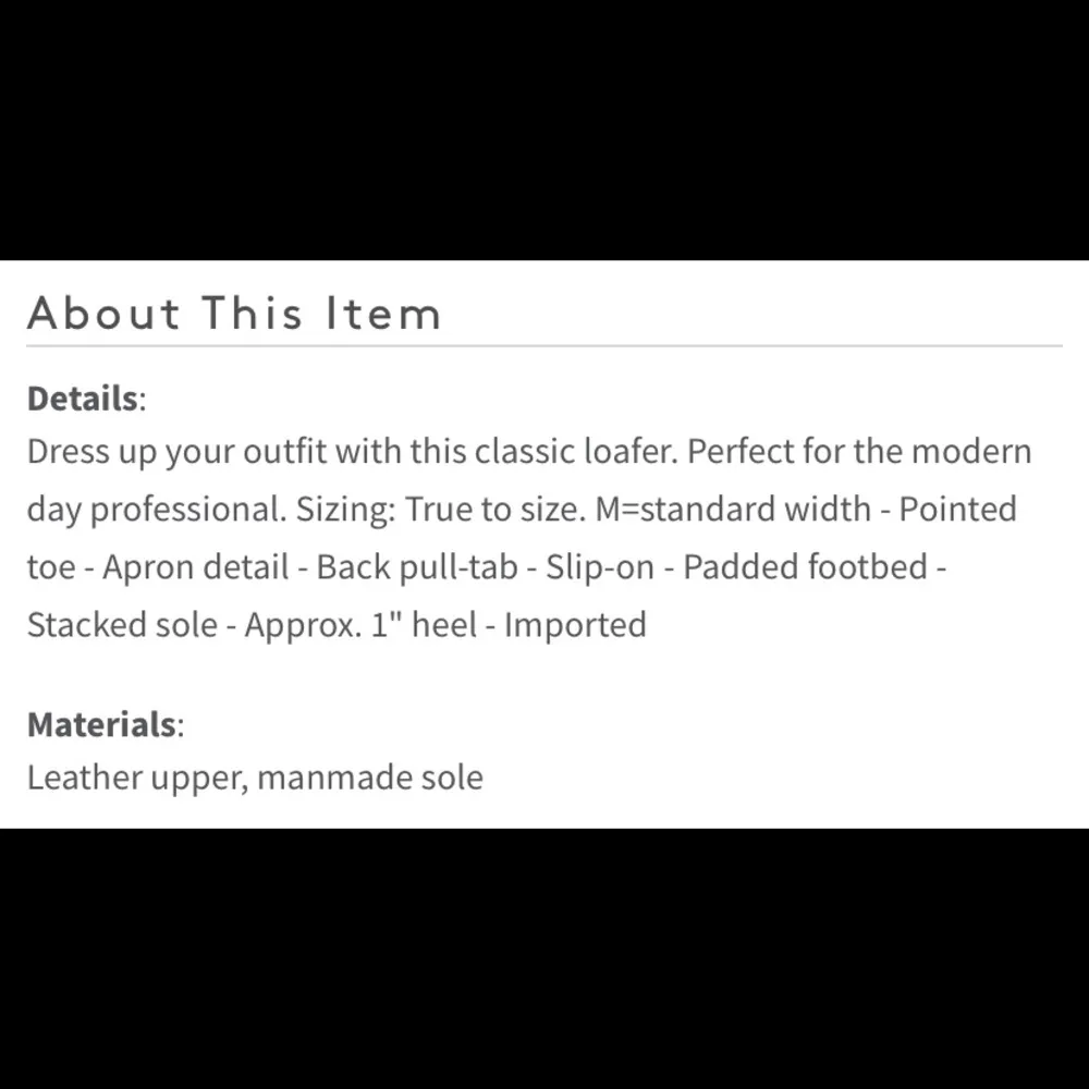 Franco Sarto Black Studio Pointed Toe Loafer - Image 6