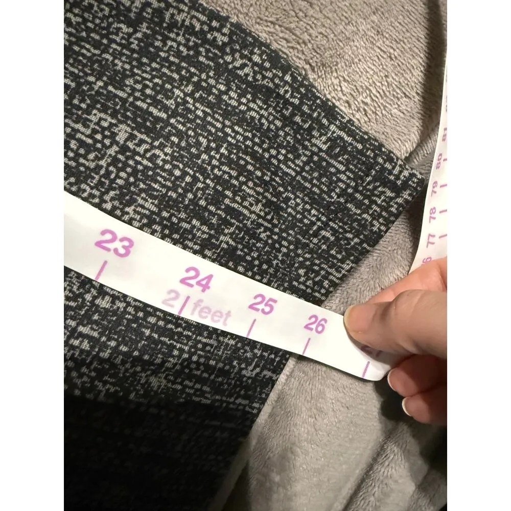 NWOT Sanctuary Women's Gray Black Print Pull Tweed Pencil Skirt Size XL Stretchy - Image 7