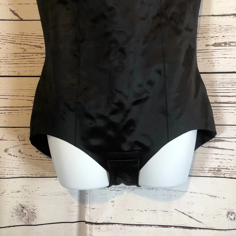 NWT Chantelle Basic Shaping Open Bust Bodysuit black size XXL - Image 9