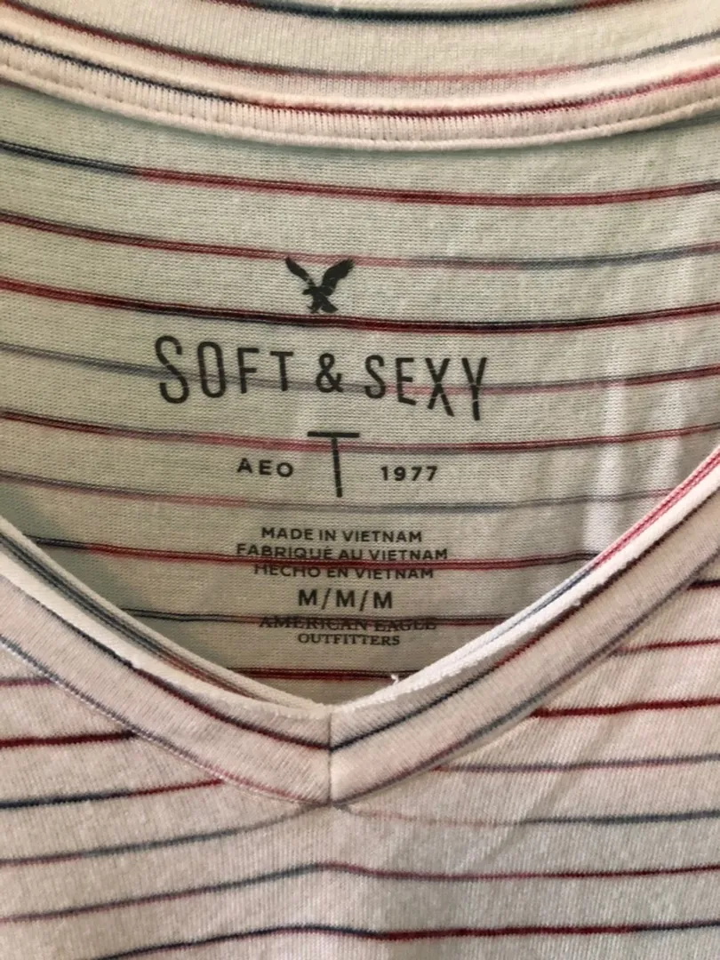 American Eagle Outfitters Soft + Sexy Tee - Image 3
