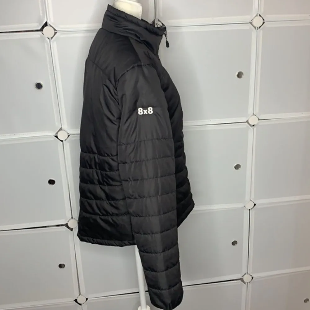 Fossa Women’s Black Puffer Jacket Size Medium Black - Image 2