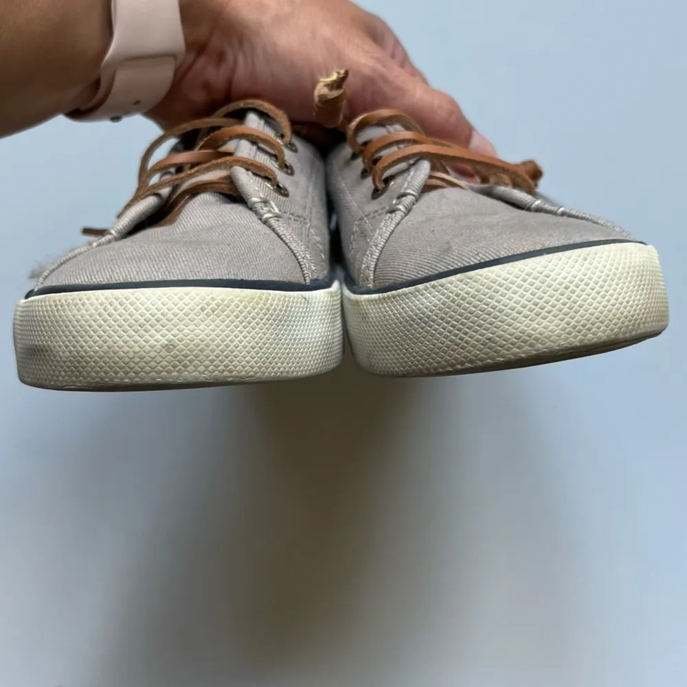 Sperry ’s Topsider Gray Seacoast Boat Shoes Size 7.5 - Image 3