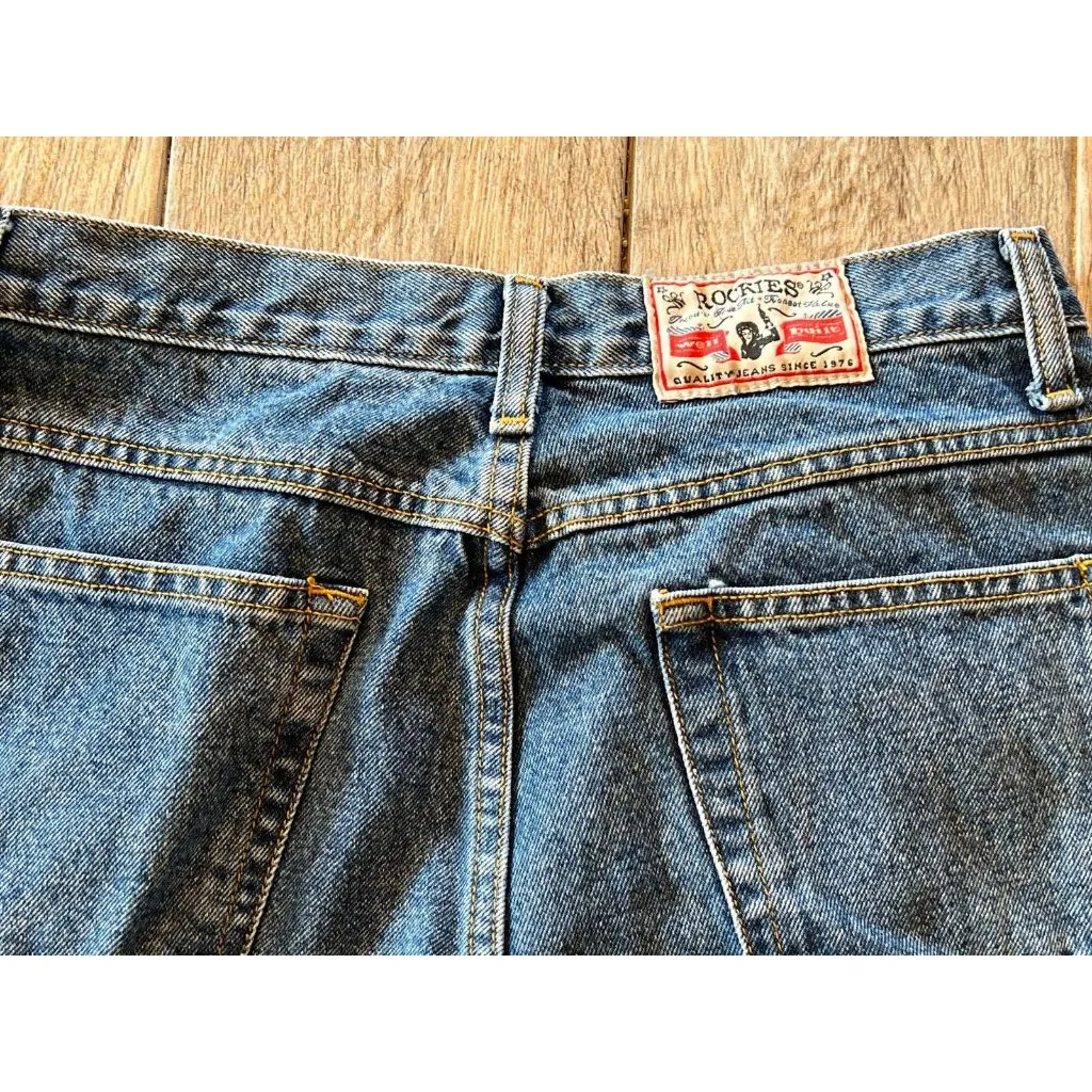 Rockies Rocky Mountain Denim Jeans Relaxed 13 Long 13L RB74064001 High rise Mom‎ Blue Size undefined - Image 9