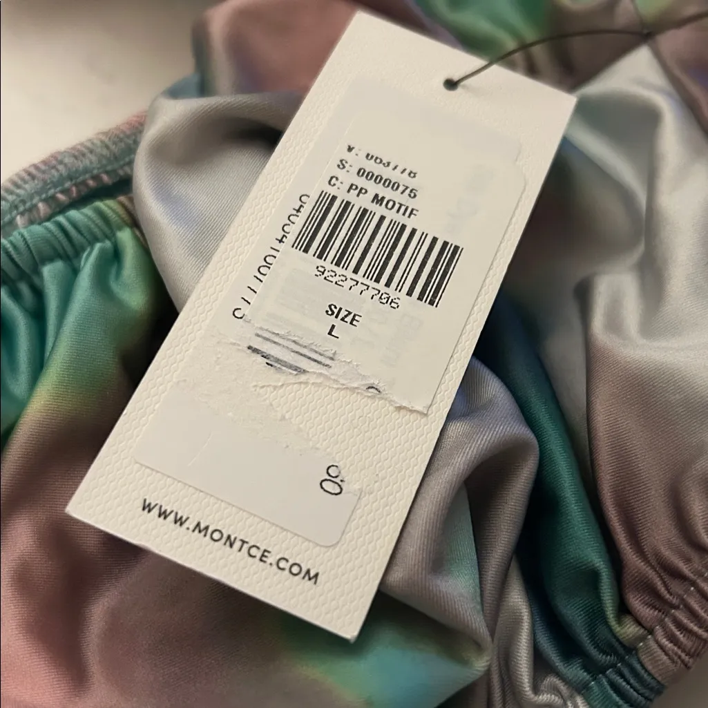 New MONTCE BANDITA BIKINI TOP Size Large Free People Pink - Image 6