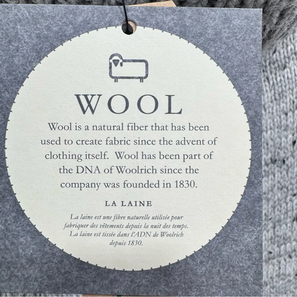 Woolrich Gray Desert Chill Pullover Sleeveless Turtleneck Tunic Size Large - Image 11