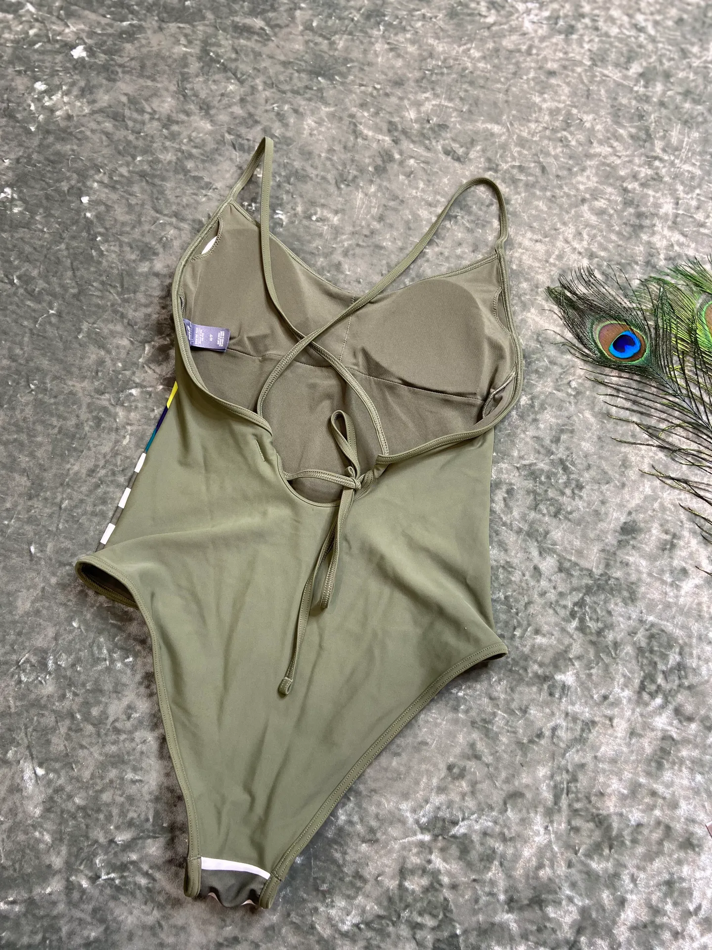 Palm Tree One Pice Swimsuit - Image 7