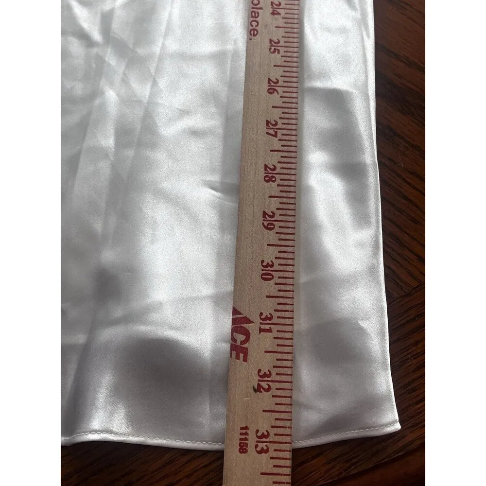 Jones New York Fairy Bridal Intimates Sexy White Bone Teddy Nightie Medium NWT - Image 4