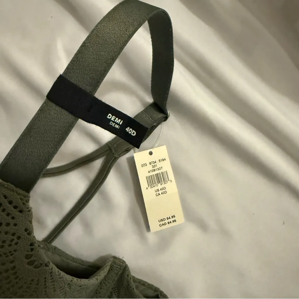 NWT Aerie Sunnie Bloom Lace Demi Push Up Bra - Image 7