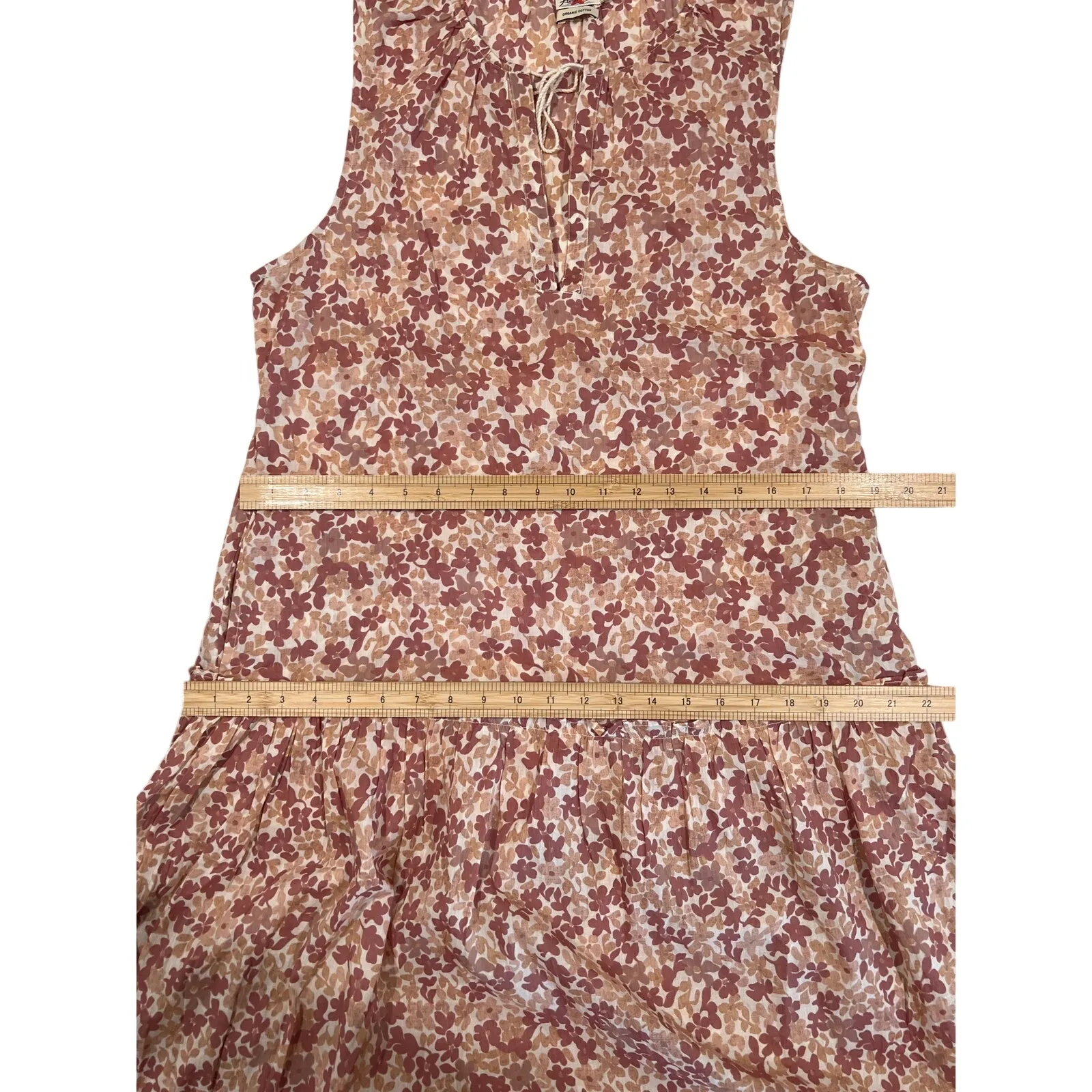 Faherty Mira Sleeveless Maxi Dress in Figueroa Floral Size L 57"L Loose NWT $178 - Image 13