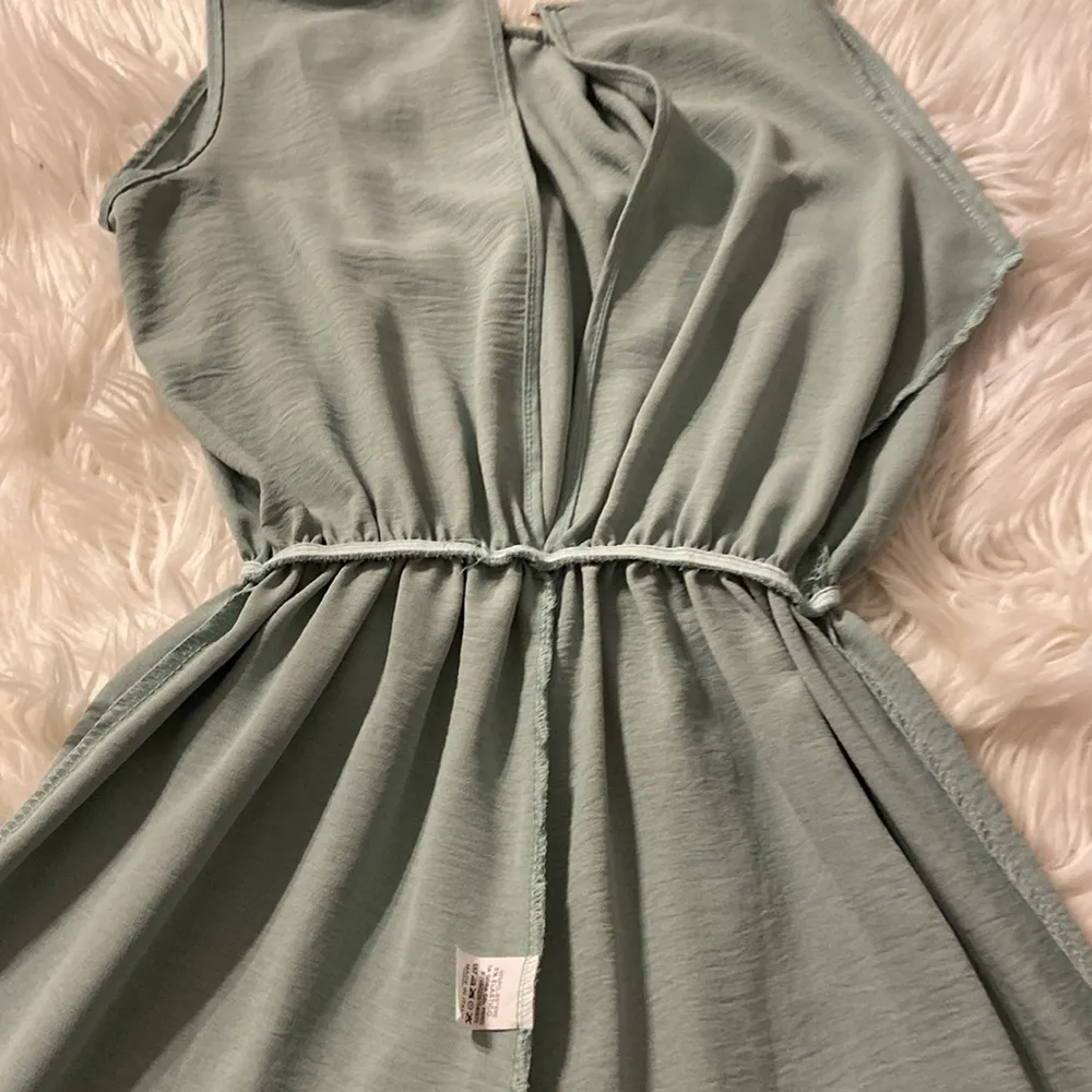 Beautiful Light Green Jumper no size bust 34” and inseam 29” Made in Italy - Image 10