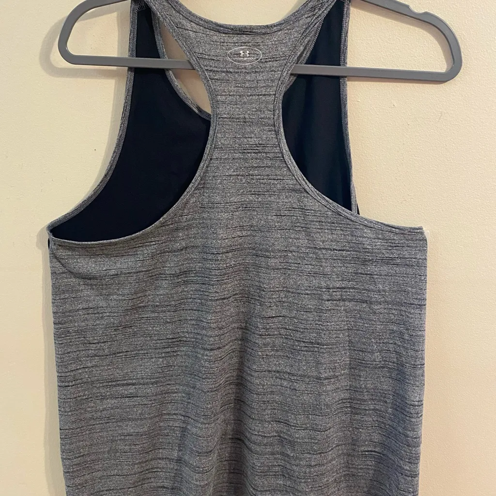 Womens Under Armour Missouri Tigers Racerback‎ Logo Tank Top Size Large - Image 2