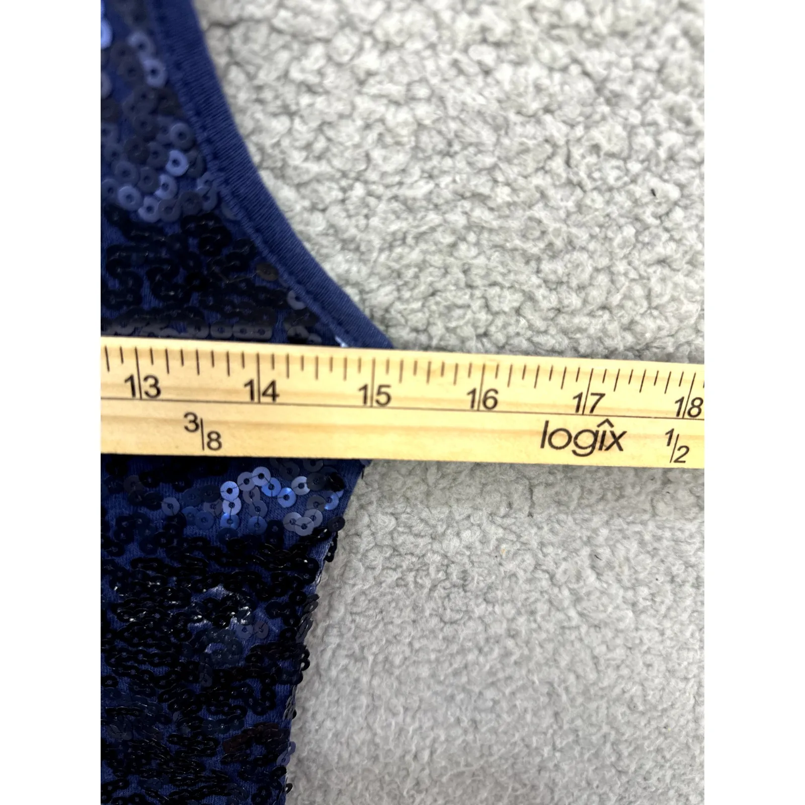 Alfred Dunner Jacket 12 Blue Patchwork Boho Floral Artsy Cottage Folk Whimsigoth - Image 7