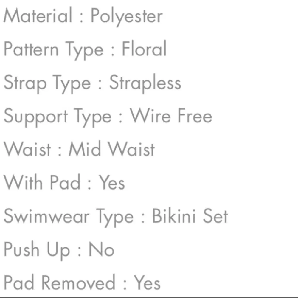 New!! 2 piece bikini White Size M - Image 4