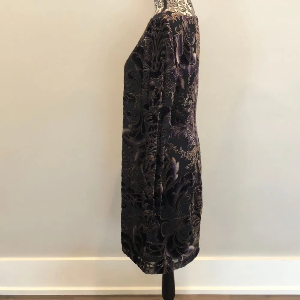 Vince Camuto Velvet-burnout Shift dress sz 10 NWT - Image 5