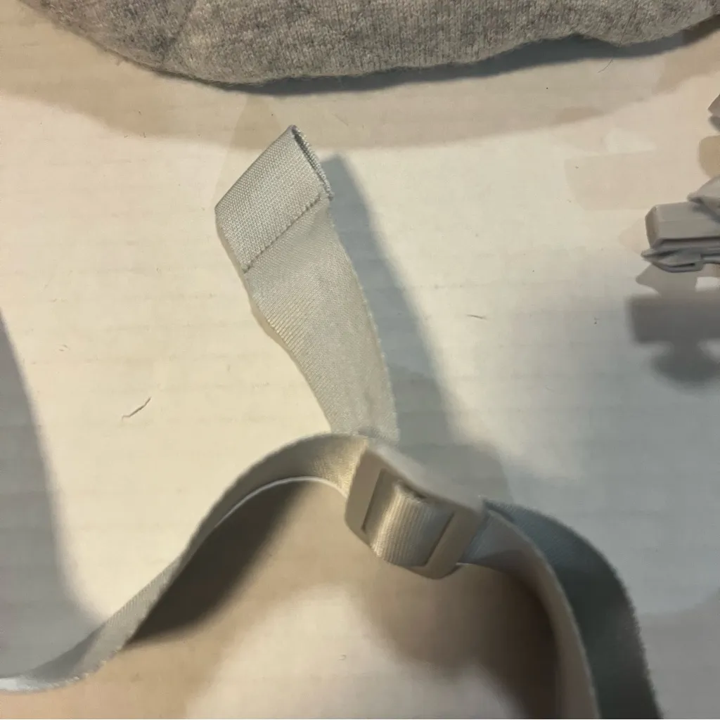 Garnet Hill Cashmere Belt Bag in Heathered Gray w/ Silk Lining NWT Great Gift! - Image 13