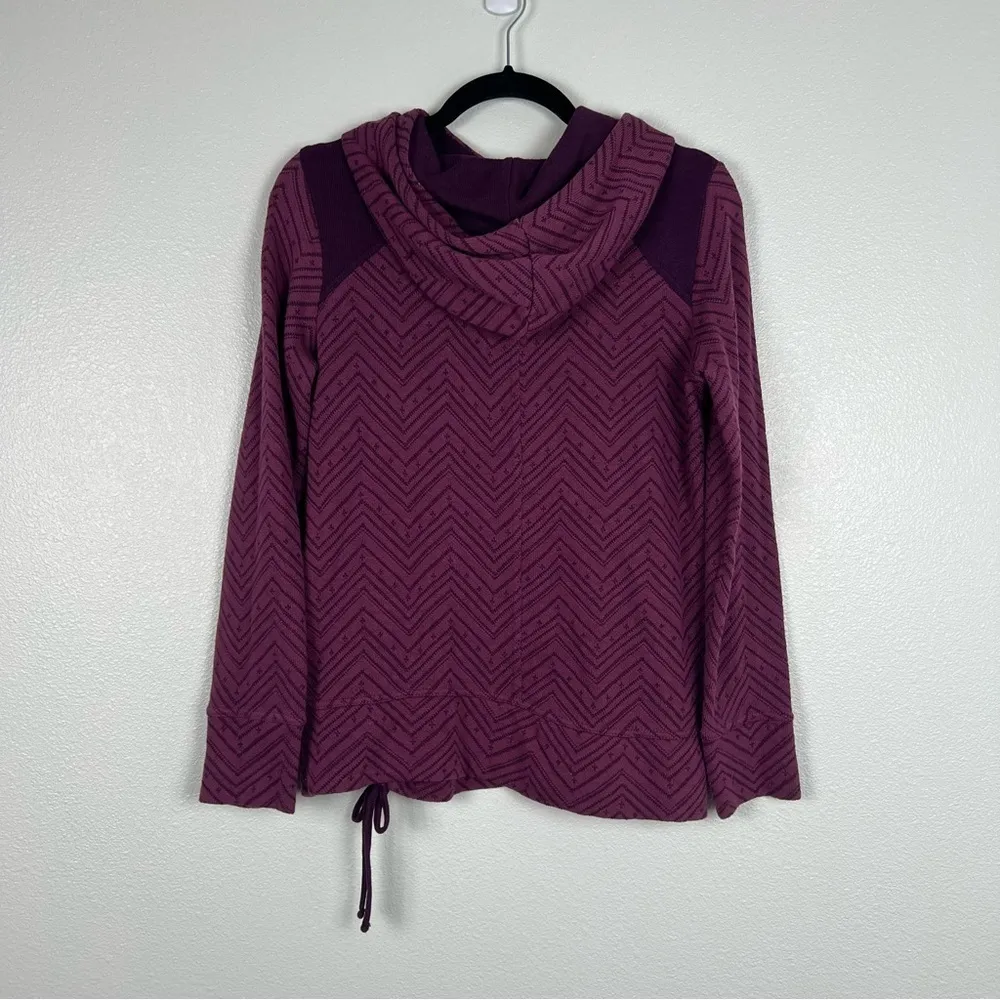 Prana Leland‎ Hoodie Purple Sz S - Image 6